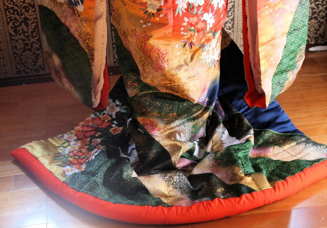 あ16和装ウエディング婚礼衣装ブライダル色打掛神前式着付け練習花魁コスプレ