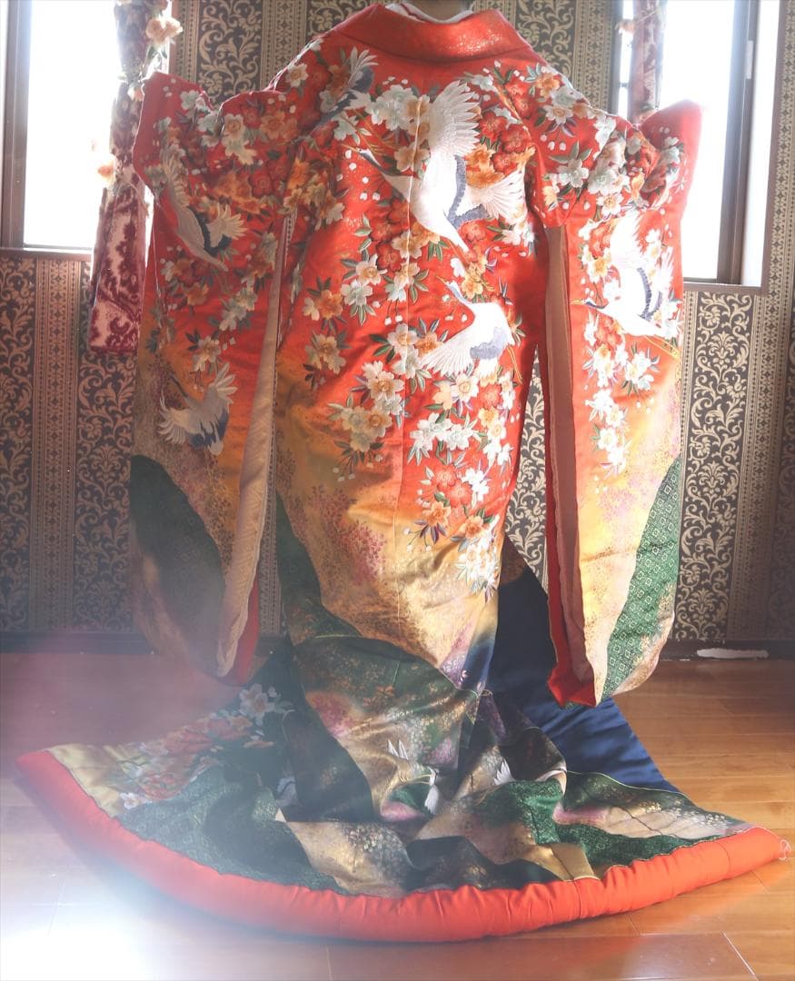 あ16和装ウエディング婚礼衣装ブライダル色打掛神前式着付け練習花魁コスプレ