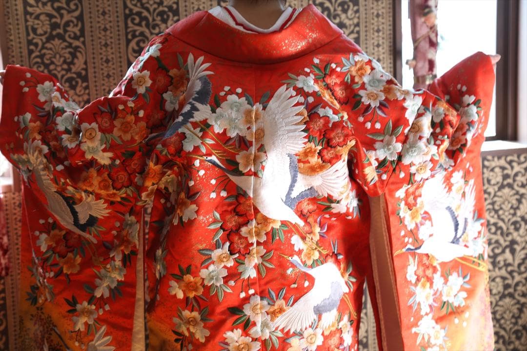 あ16和装ウエディング婚礼衣装ブライダル色打掛神前式着付け練習花魁コスプレ