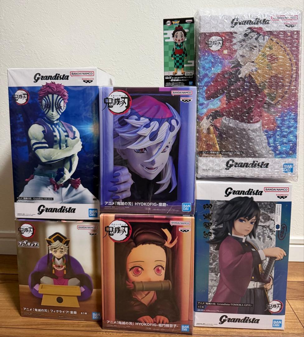 鬼滅の刃フィギュア7点セット