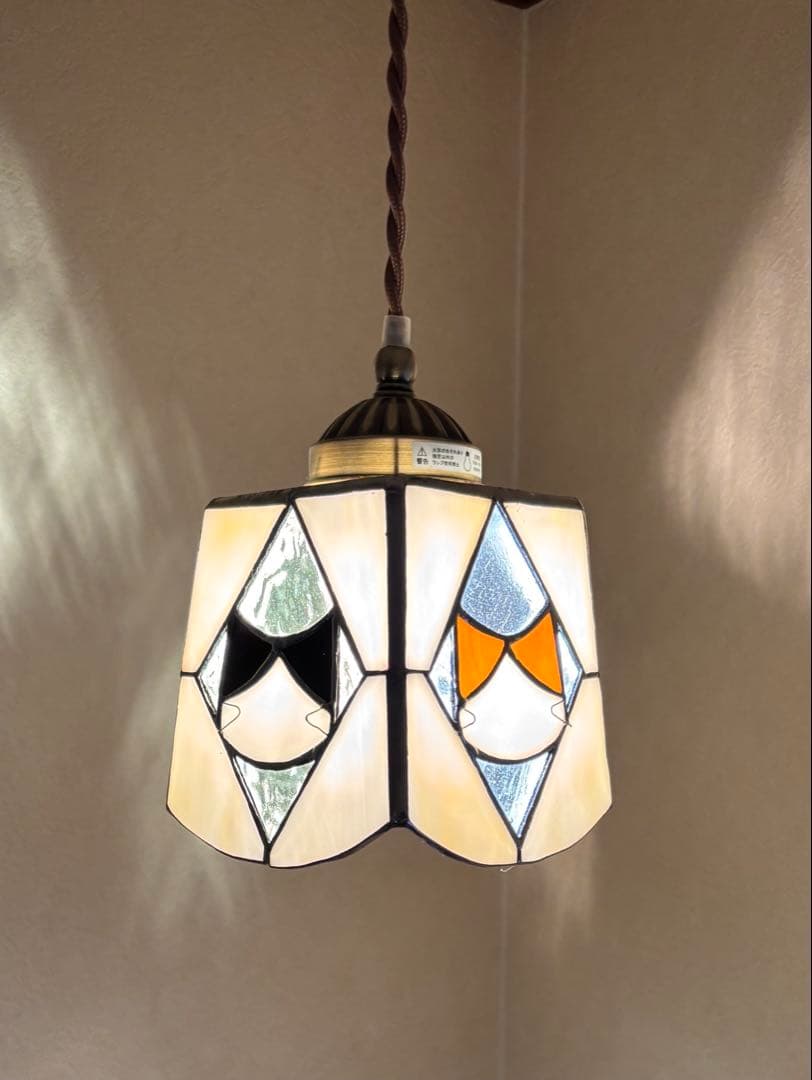 色いろねこちゃん♢ランプ灯具セット/アンティーク調時計