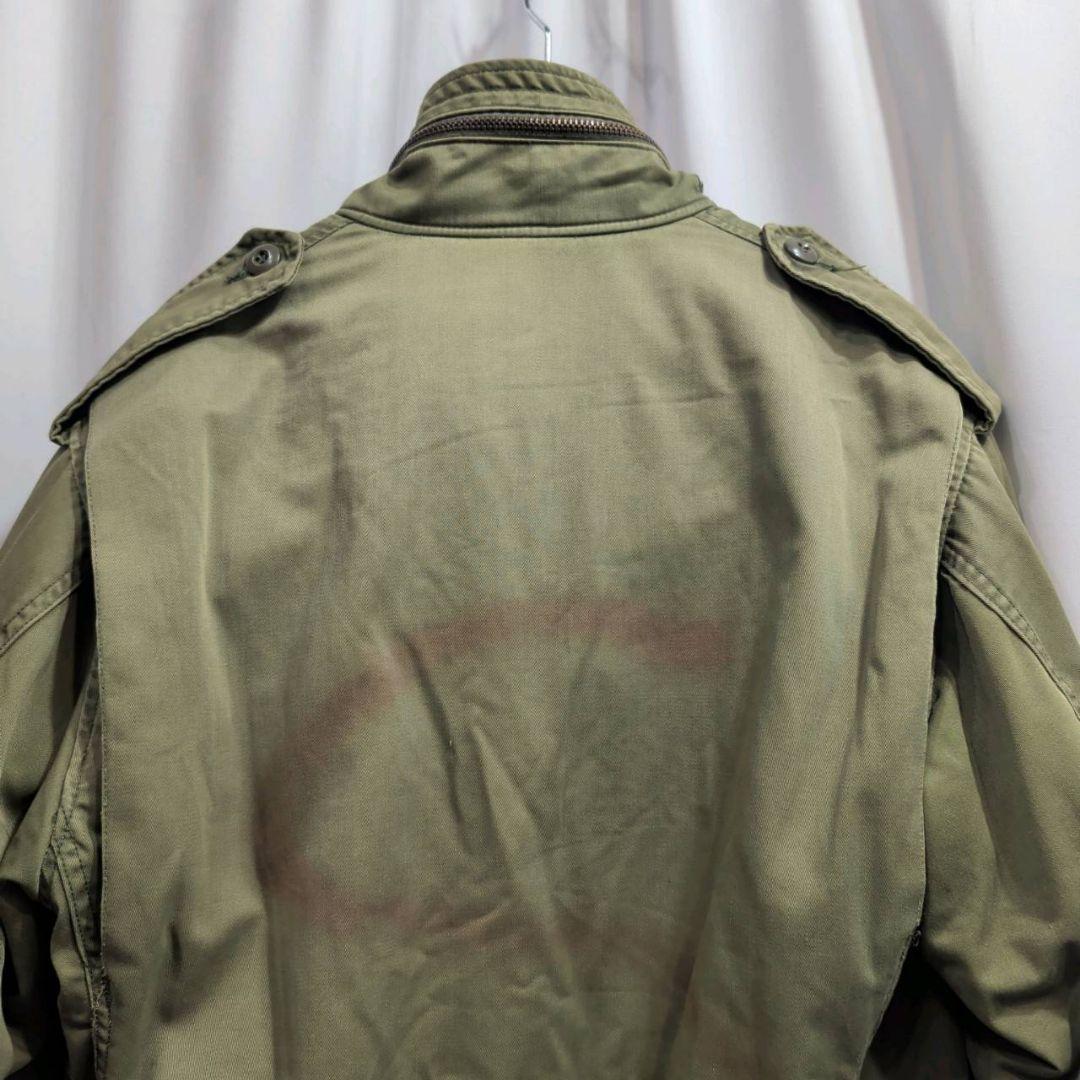 実物 60年代 アルファ M-65 3rd ライナー付 ミリタリージャケット M