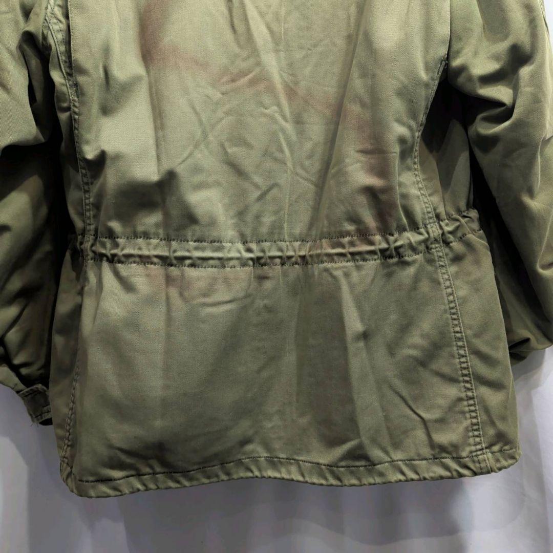 実物 60年代 アルファ M-65 3rd ライナー付 ミリタリージャケット M