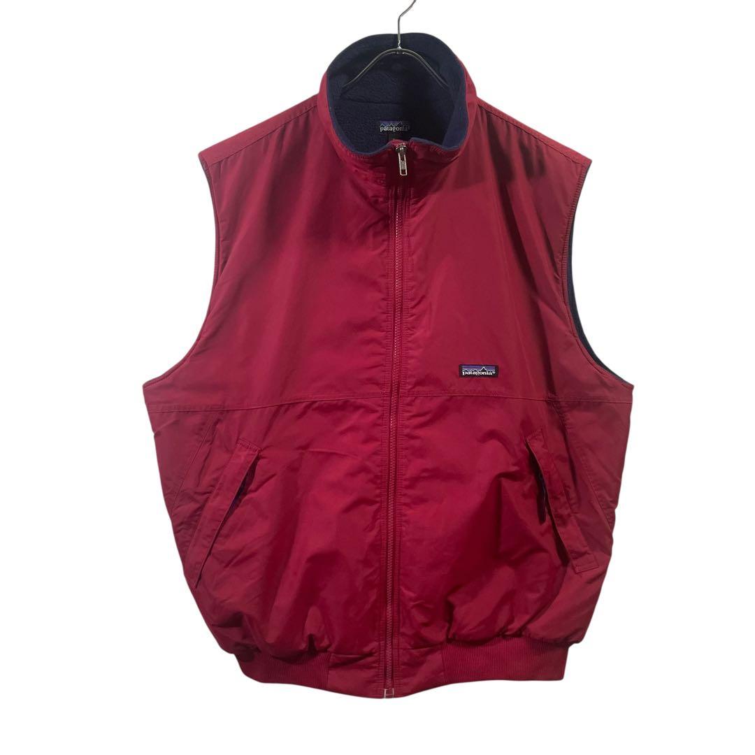 90s patagonia シェルドシンチラベスト　フリース　XL
