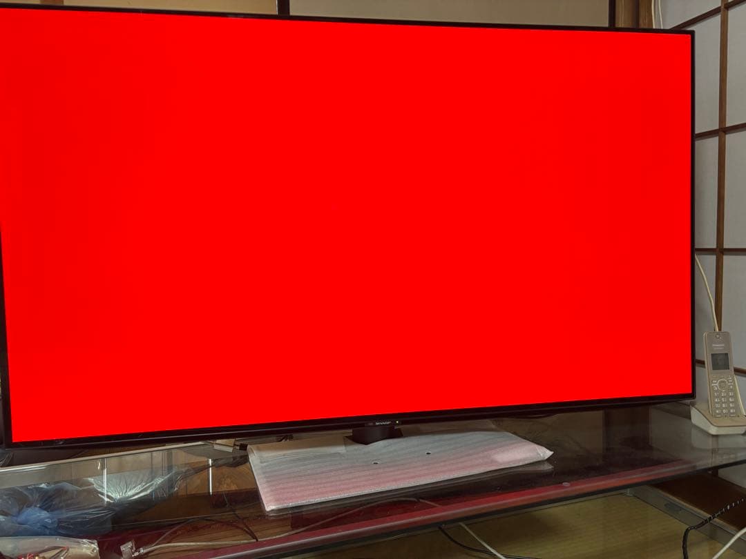 SHARP 4K有機ELテレビ AQUOS 4T-C55DQ1 超美品