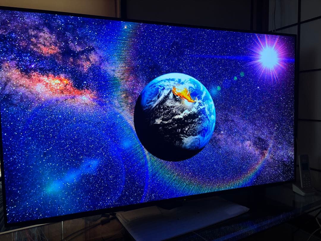 SHARP 4K有機ELテレビ AQUOS 4T-C55DQ1 超美品