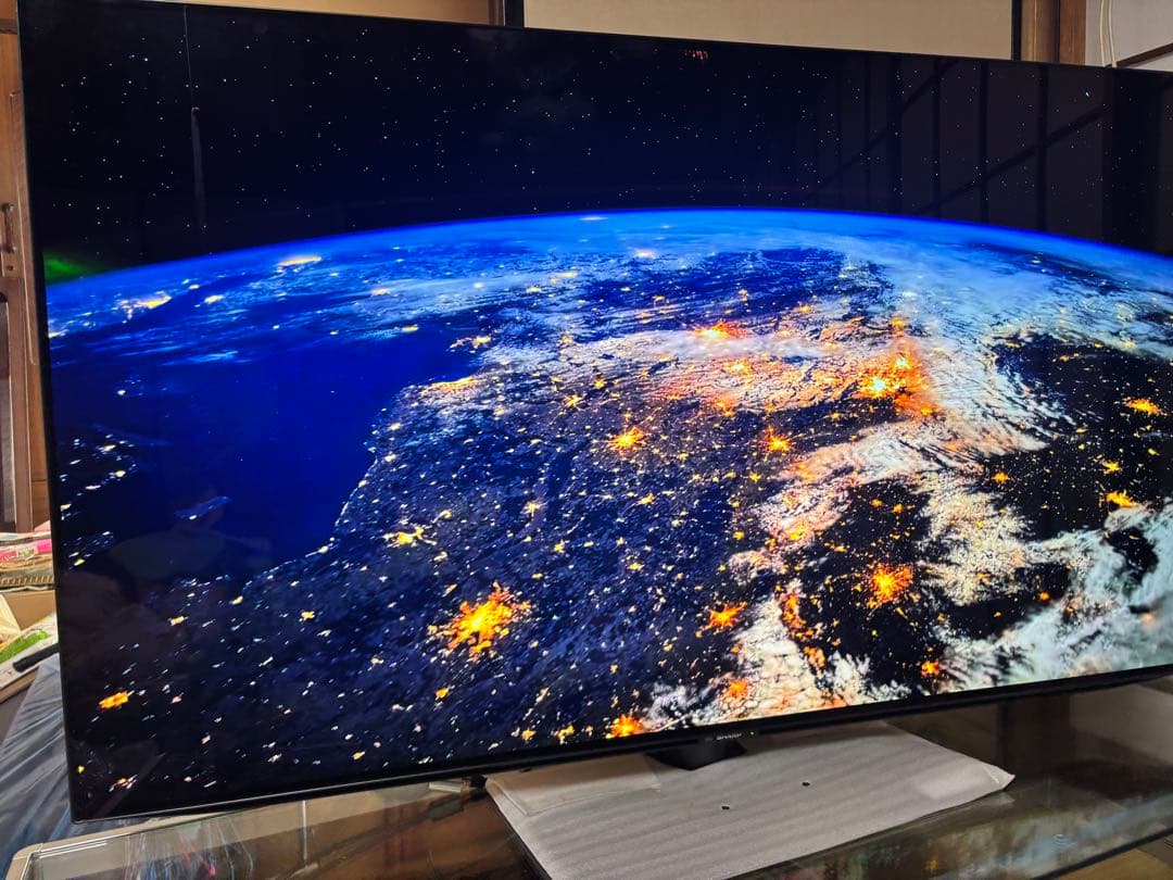 SHARP 4K有機ELテレビ AQUOS 4T-C55DQ1 超美品