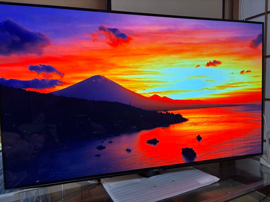 SHARP 4K有機ELテレビ AQUOS 4T-C55DQ1 超美品