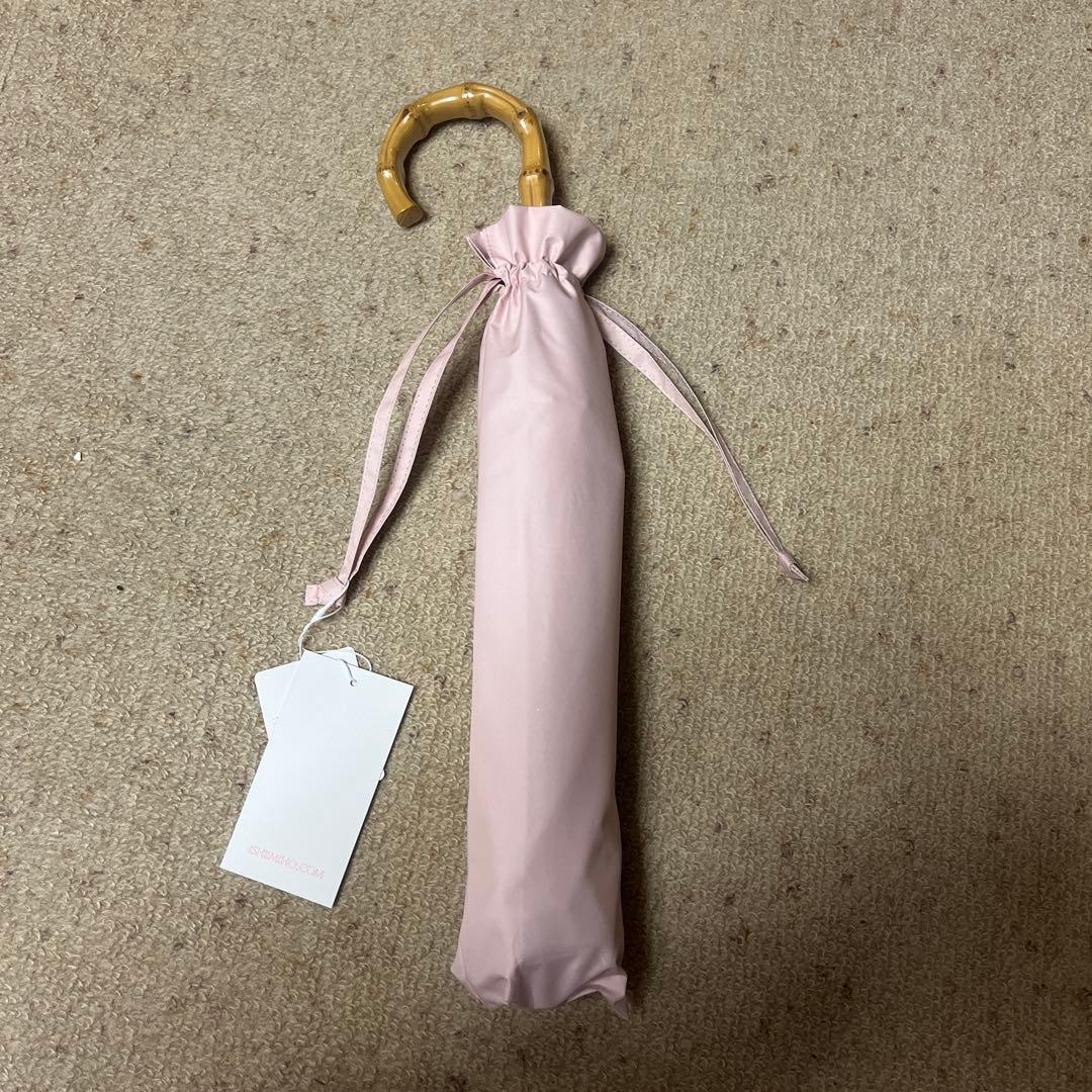 新品 石井美保　日傘 折りたたみビューティーピンク 紫外線カット 2025SS