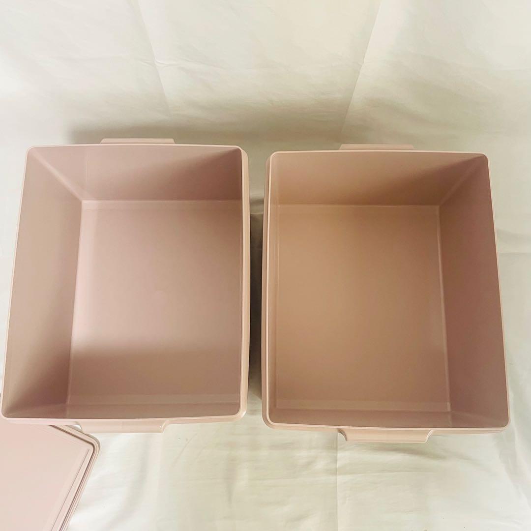 タッパーウェア 収納 スーパーケース 5個セット(深型2個+薄型3個)