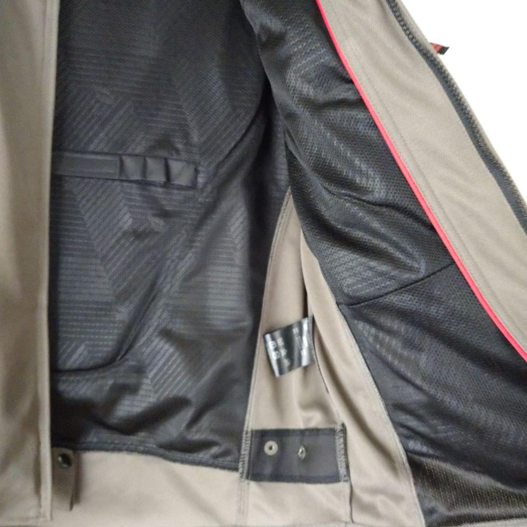 フラッグシップ ベルサージャケット フルメッシュ LL グレー FJ-S210