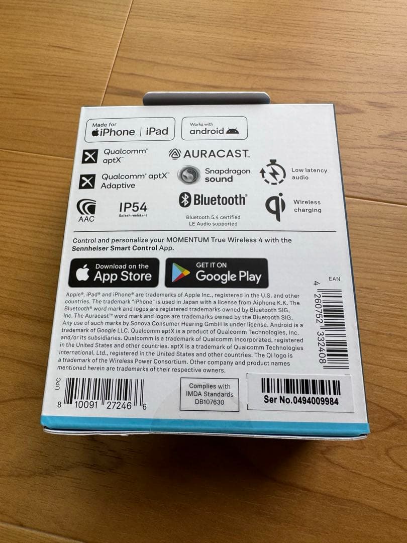 4*y様 SENNHEISER MOMENTUM True Wireless 4
