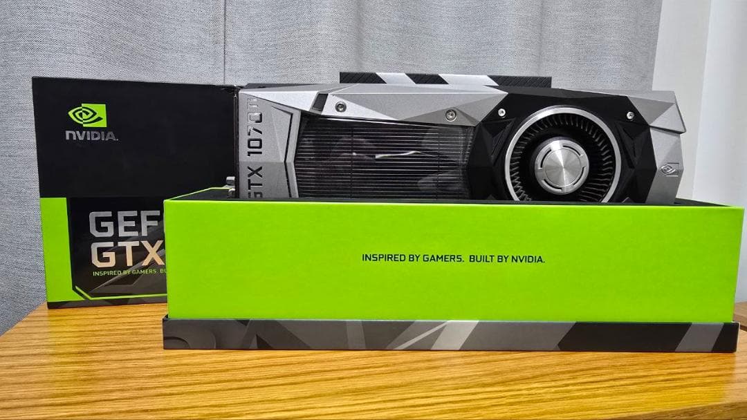 グラフィックボード・グラボ・ビデオカード GeForce GTX 1070Ti Founders Edition