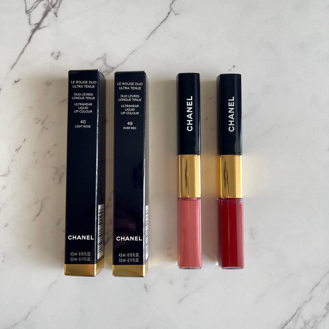CHANELルルージュデュオウルトラトゥニュ完売色2本セット40 49