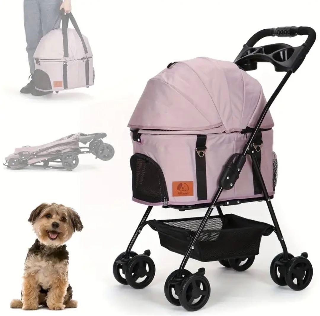 3in1ペットカート折りたたみ式
