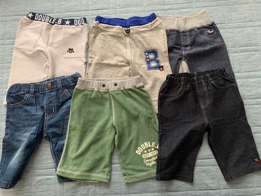 【夏物まとめ売り　追加5点あり】　ミキハウス／ダブルビー／ホットビスケッツ100