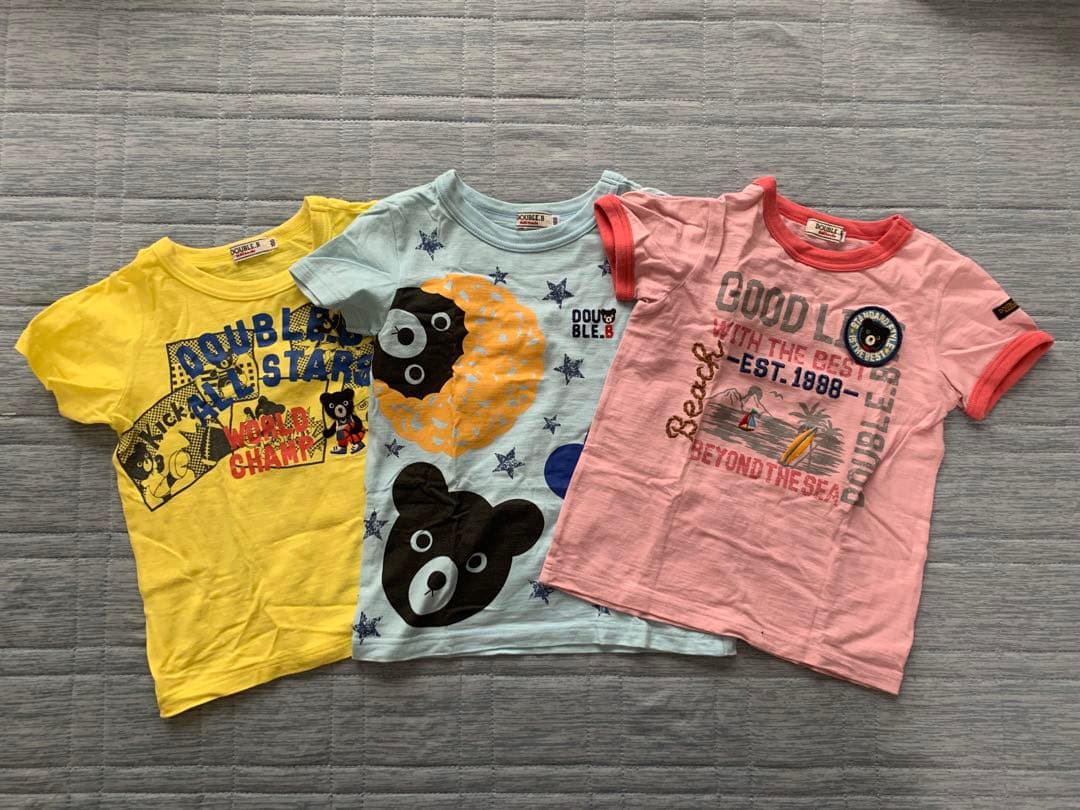 【夏物まとめ売り　追加5点あり】　ミキハウス／ダブルビー／ホットビスケッツ100