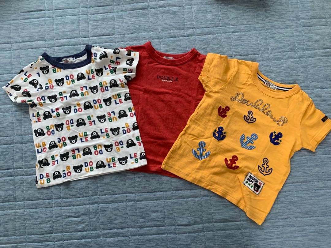 【夏物まとめ売り　追加5点あり】　ミキハウス／ダブルビー／ホットビスケッツ100