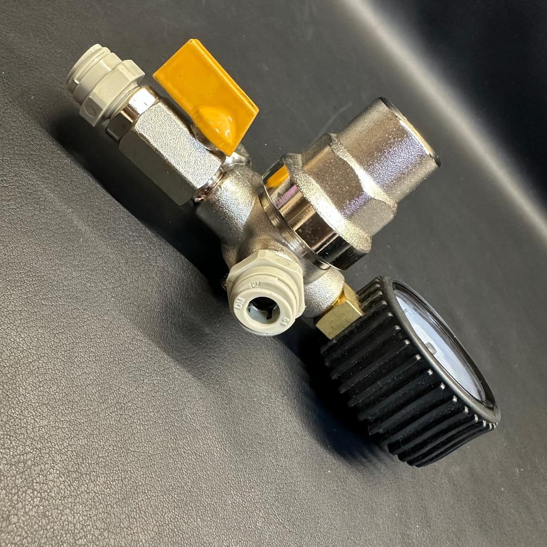 ♡Hc左1014 未使用保管品 TWELVETAP CO2レギュレーター