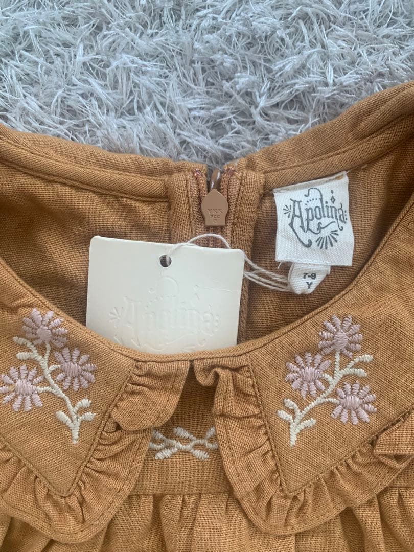 な*み様 値下げ　Apoliaブラウン 長袖シャツ アポリナ　チュニック　ブラウ