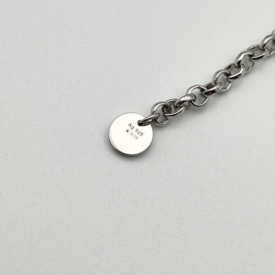 美品　グッチ　ネックレス　アラベスク　インターロッキング　Ag925　シルバー