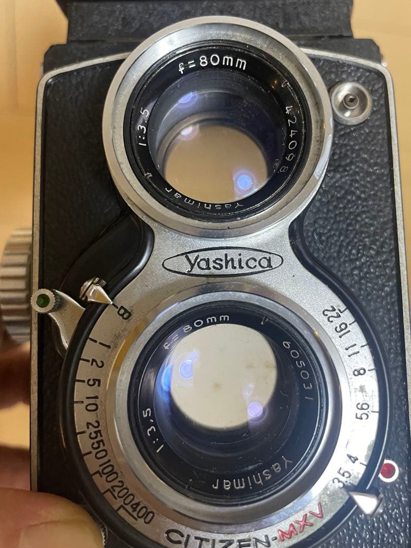 動作品 Yashica flex A2 ヤシカ フレックス 二眼 フィルムカメラ