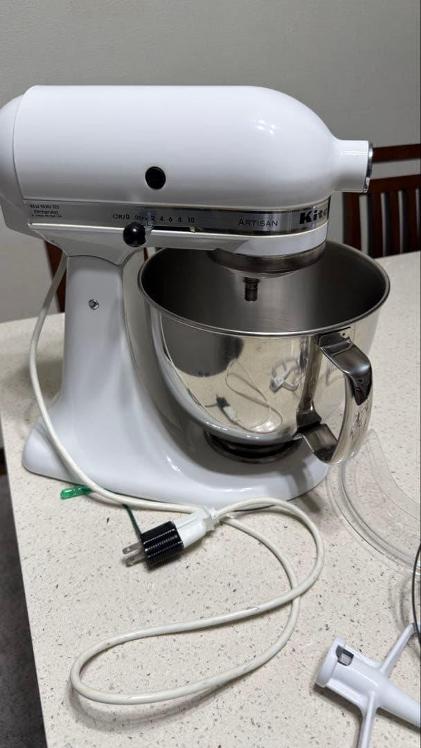 KitchenAid スタンドミキサー ホワイト