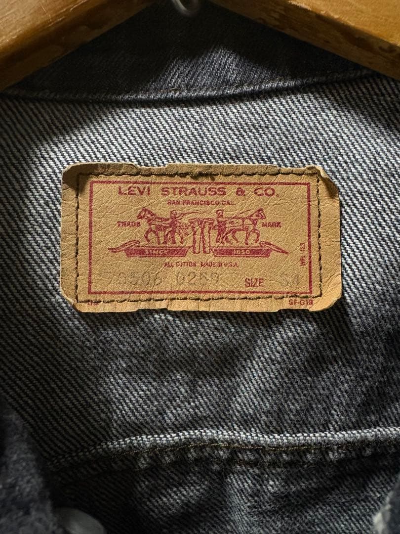 80sリーバイス ブラック 70506 ヴィンテージ