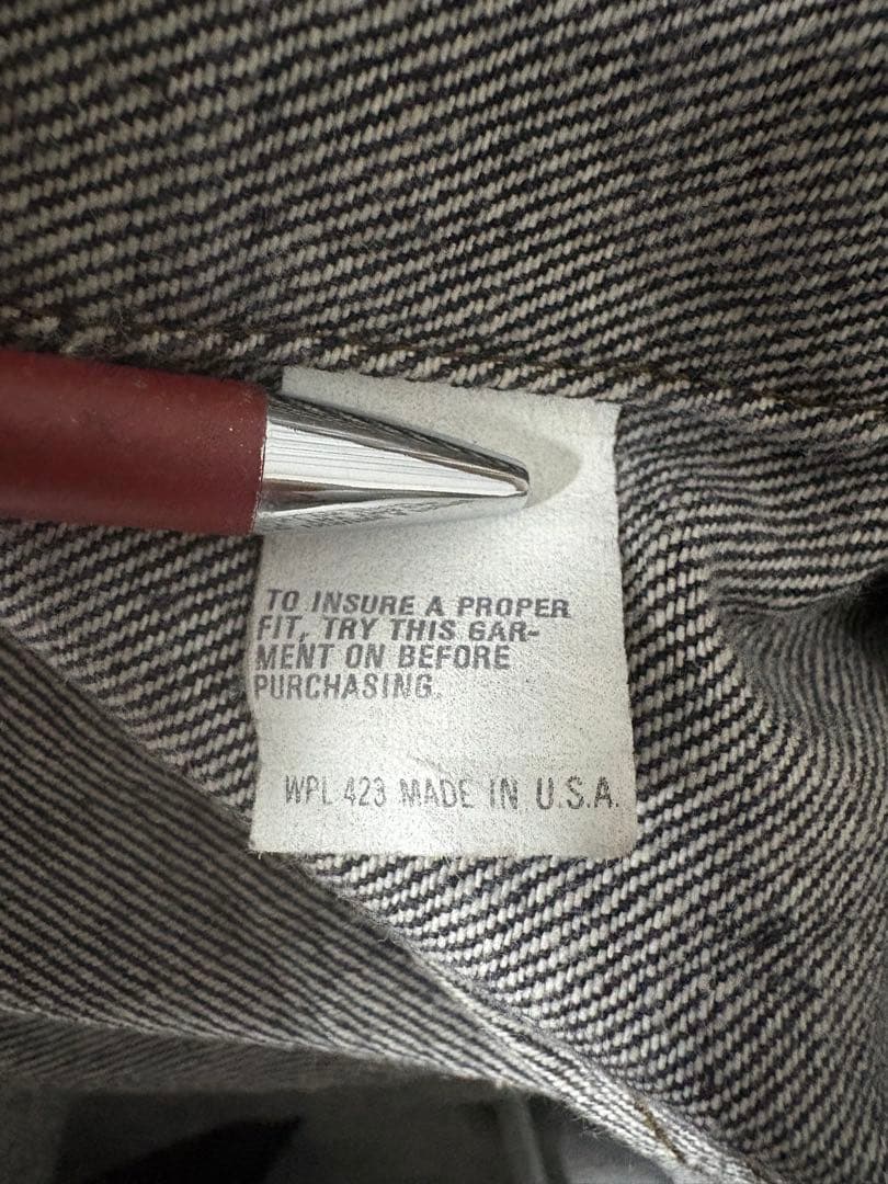 80sリーバイス ブラック 70506 ヴィンテージ