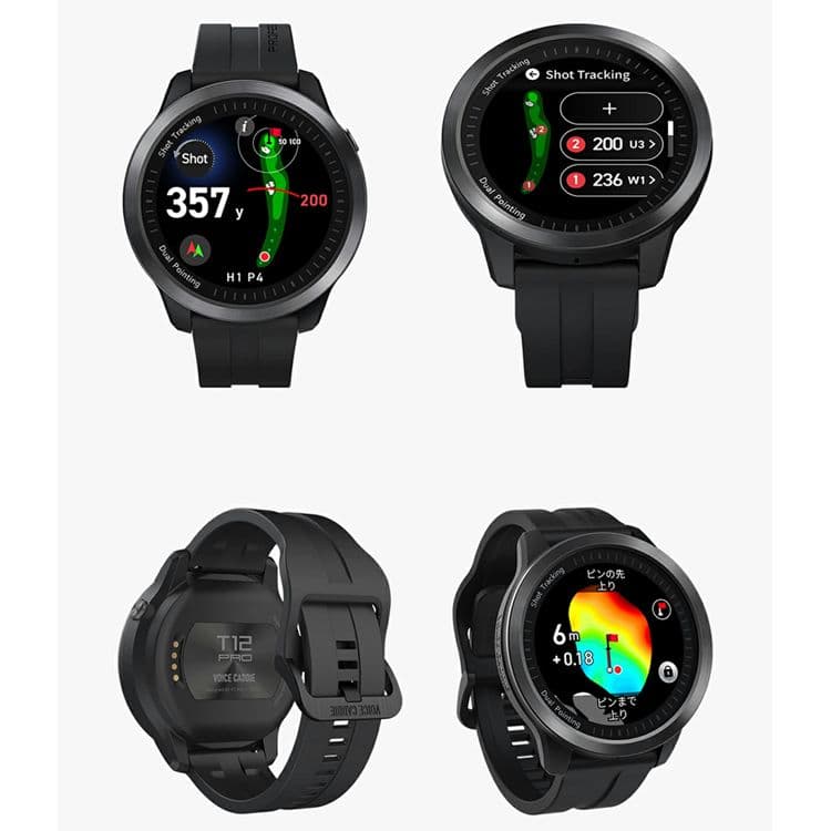 ボイスキャディ T12 PRO 腕時計型 GPSナビ