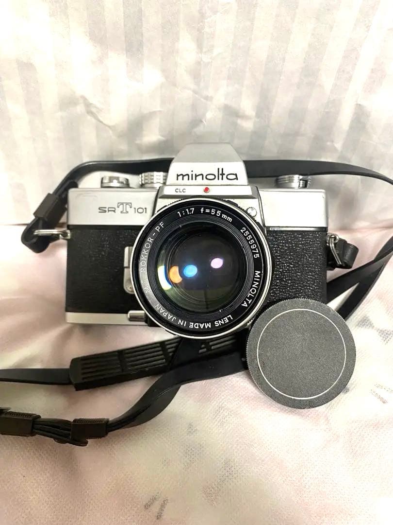 MINOLTA SRT101/レンズMC ROKKOR-PF 50mm 1.7