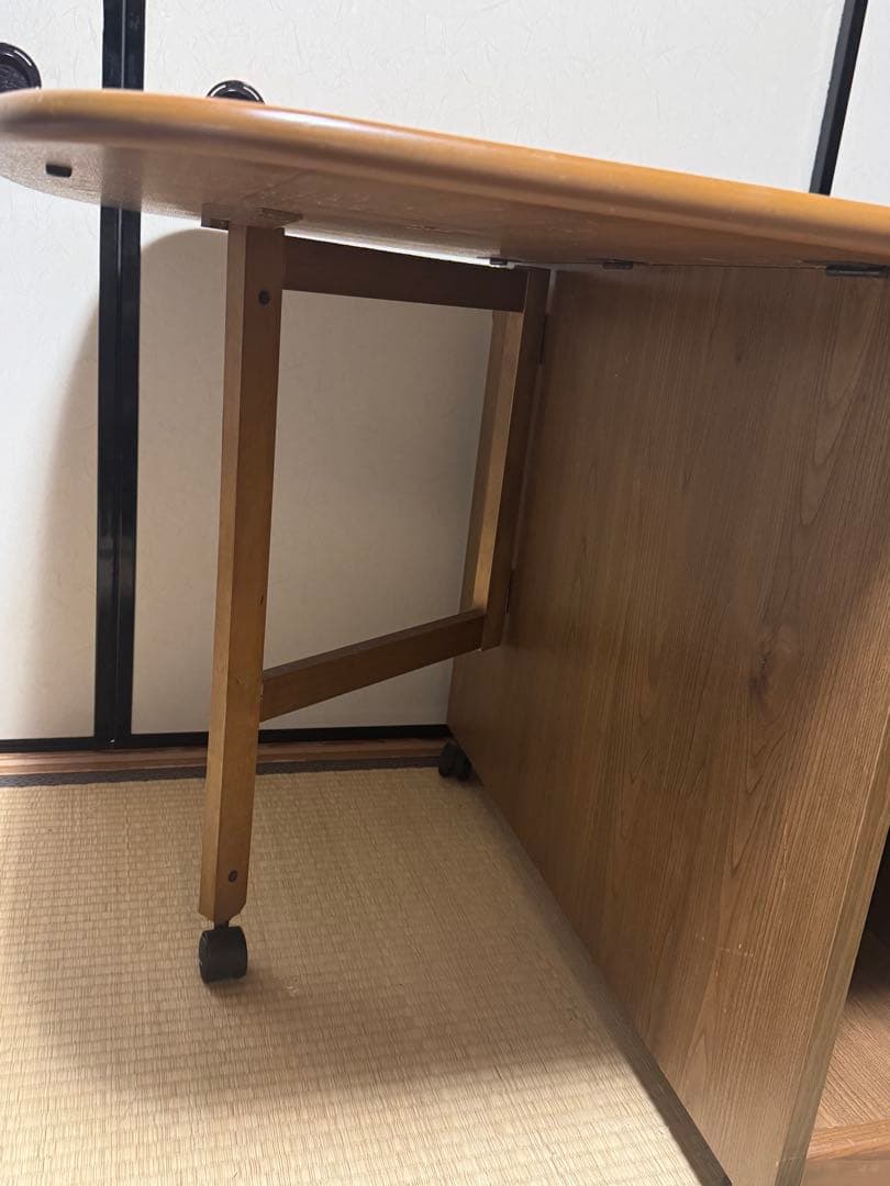 KOIZUMI　コイズミ　両開き　バタフライテーブル キッチンワゴン