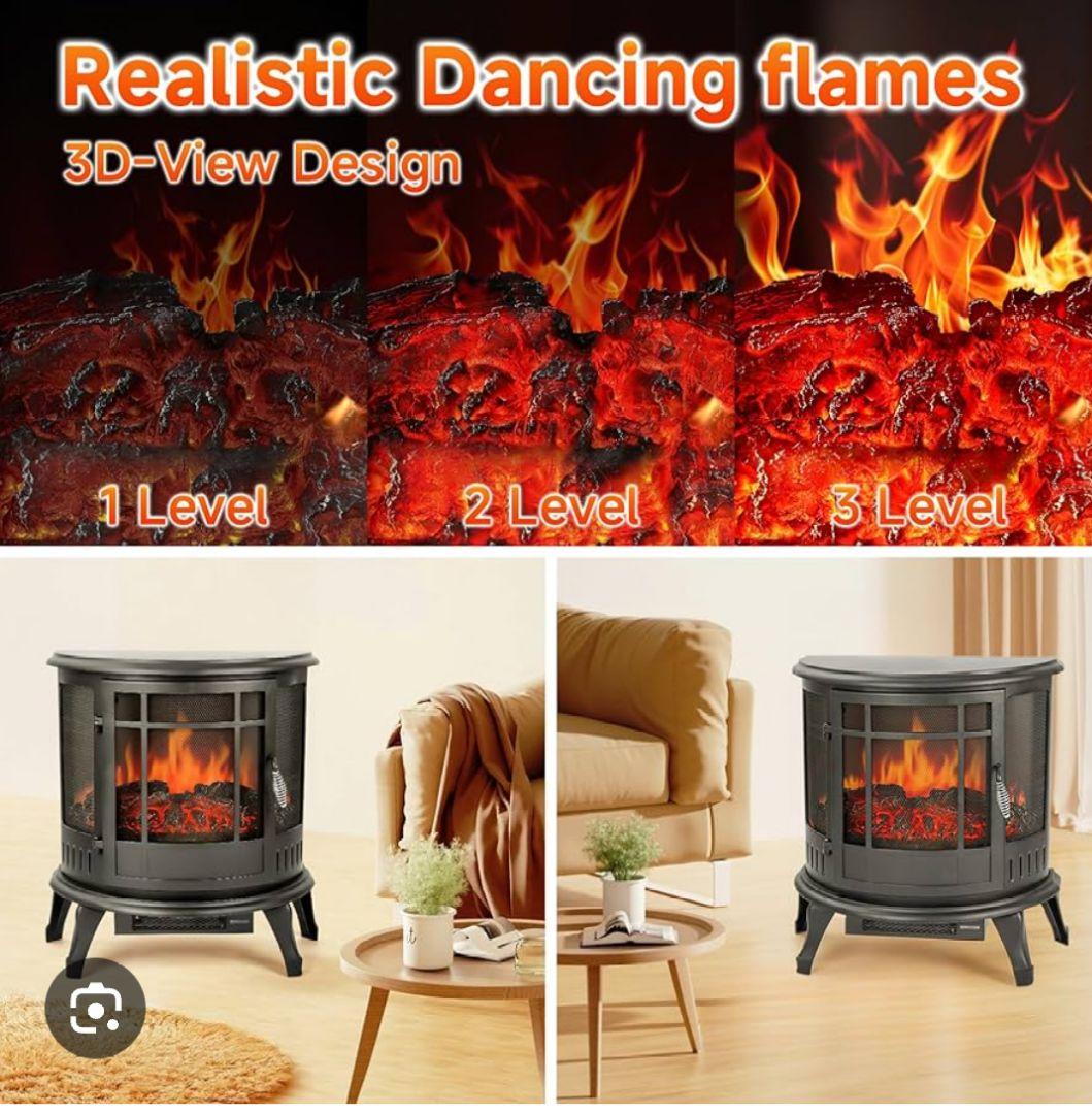 暖炉型温風ヒーターSKJ-CX1200DX