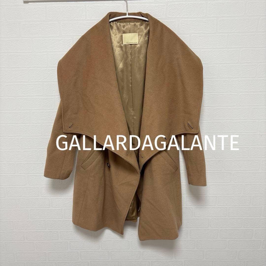 GALLARDAGALANTE ウールコート　ベージュ　F ミドル丈
