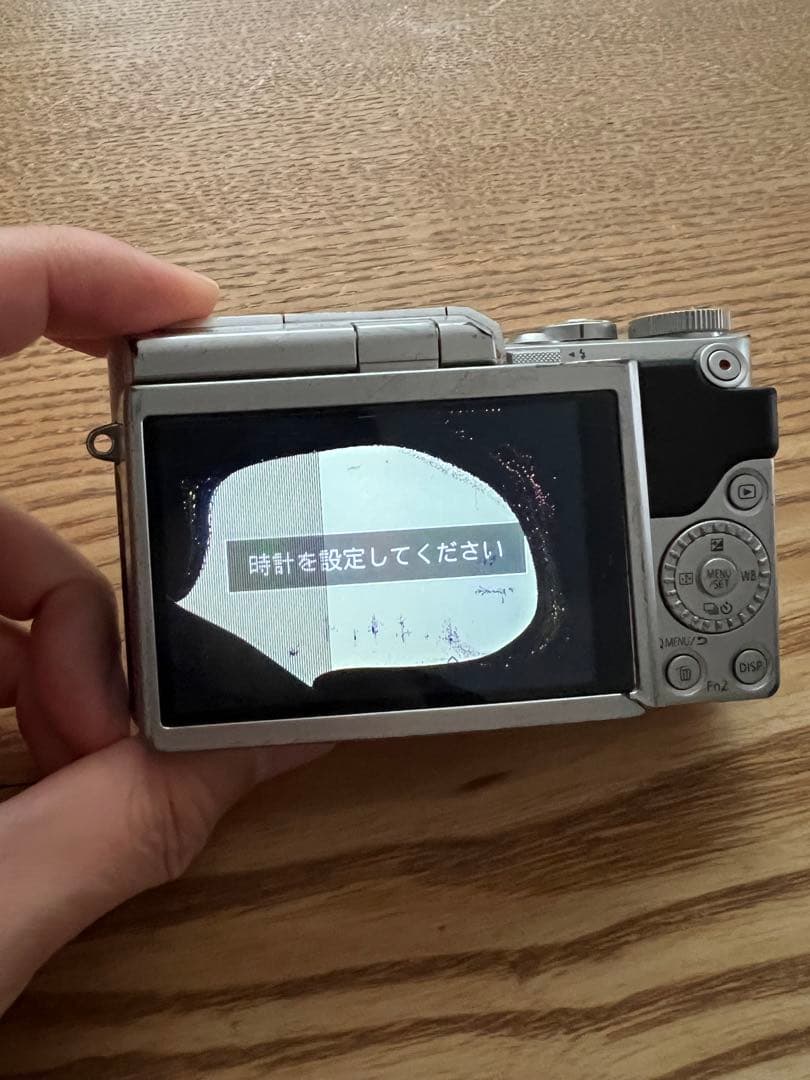 Panasonic LUMIX DC-GF9 ボディ シルバー（ジャンク）