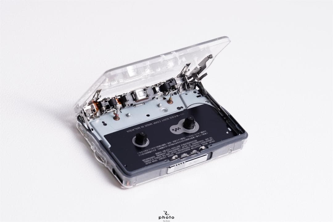 SONY WALKMAN 透明外装 真鍮製フライホイール WM-EX921