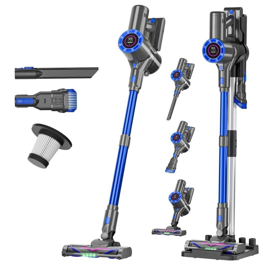 【未使用】Akiko スティック掃除機 サイクロン式 650Ｗ