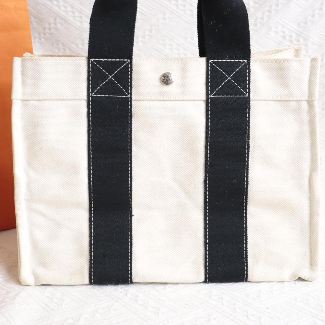 Hermes エルメス　ボラボラPM トートバッグ　ハンドバッグ　ブラック