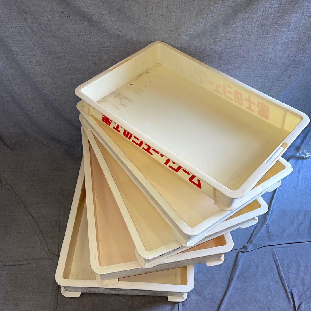 5個　業務用 厨房 フードテナー 番重 ばんじゅう　コンテナ ケース　店舗 用品