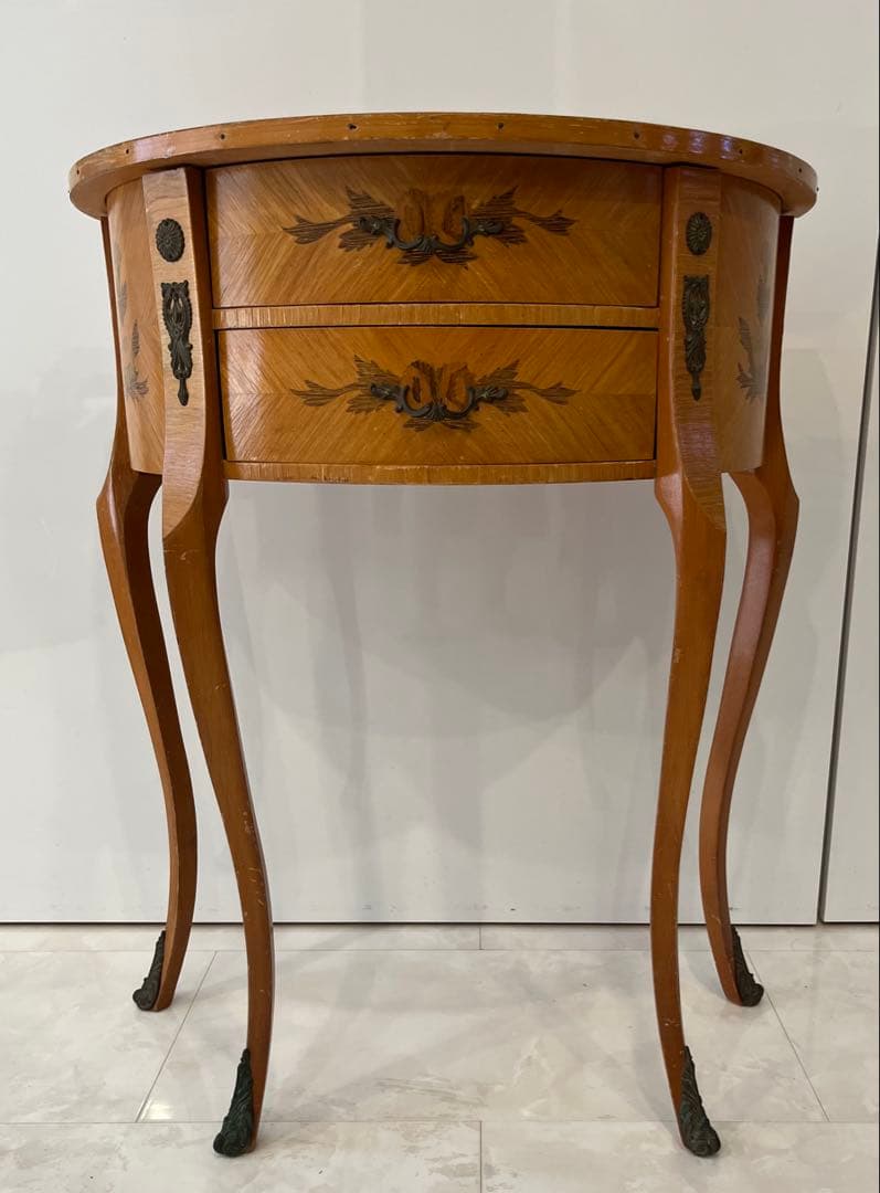 イタリア製 象嵌細工 コンソールチェスト サイドチェスト　サイドテーブル