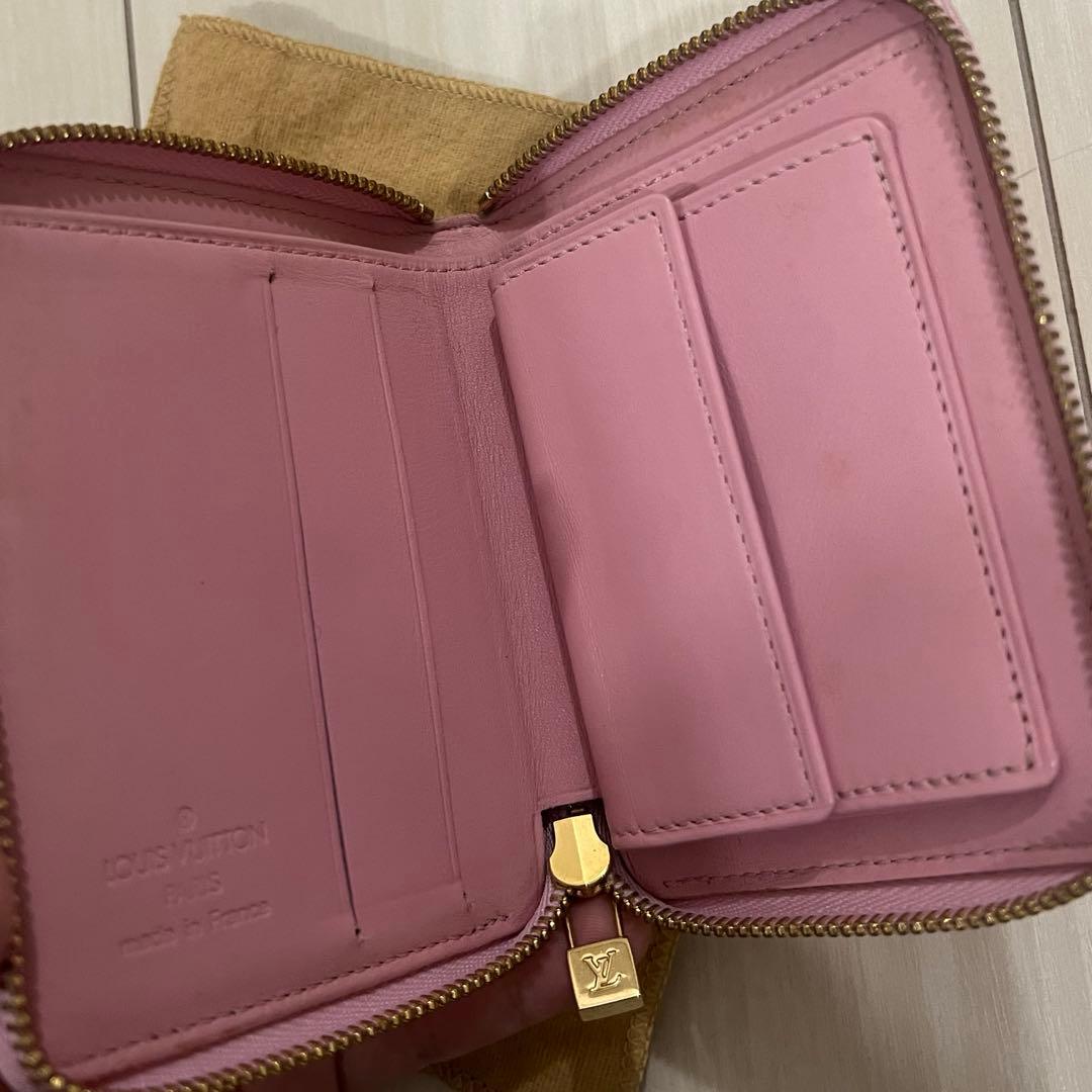 ルイヴィトン モノグラム ヴェルニ 財布 ケース ジッピーパース