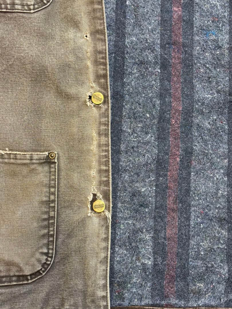 Carhartt ミシガンチョアコート USA製 ブラウン L