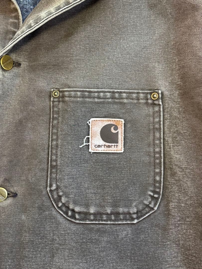 Carhartt ミシガンチョアコート USA製 ブラウン L