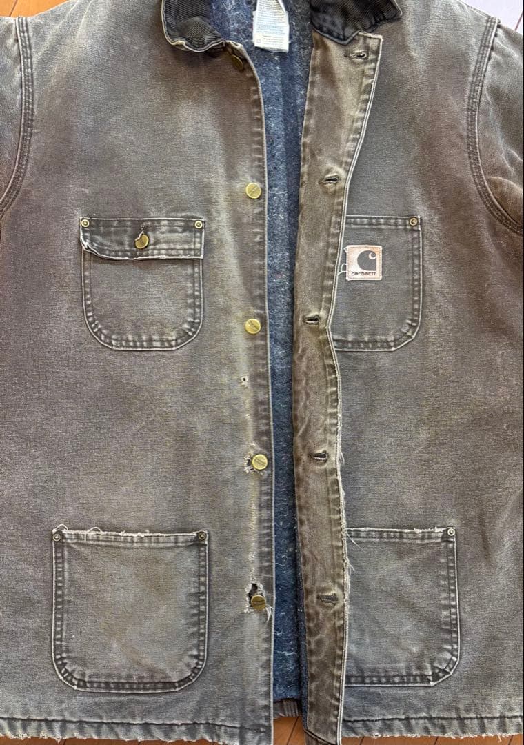 Carhartt ミシガンチョアコート USA製 ブラウン L