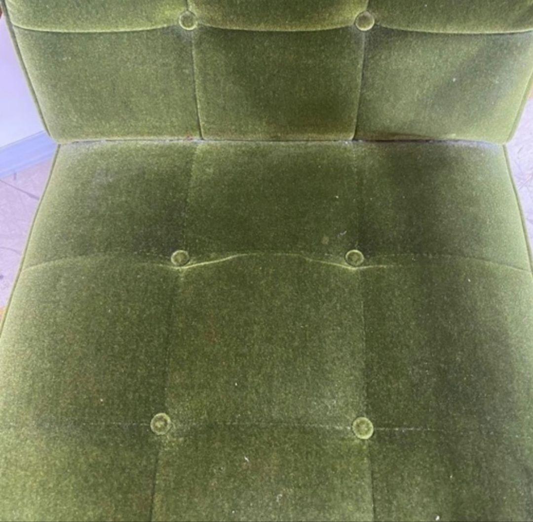 カリモク60 Kチェア　モケットグリーン