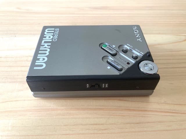 美品 高音質 整備済完全動作品 ソニー WM-2 シルバー ウォークマン２