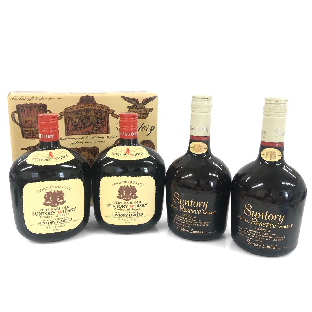 SUNTORY ベリーレアオールド / スペシャルリザーブ 760ml セット