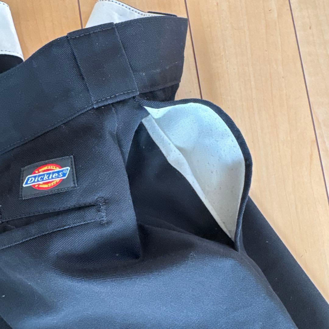 80s USA製 Dickies874 ブラック ワークパンツ