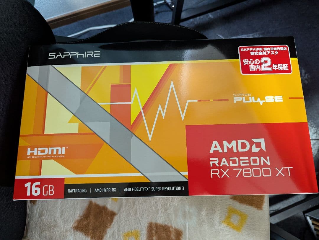 グラフィックボード・グラボ・ビデオカード SAPPHIRE PULSE AMD RADEON RX7800XT