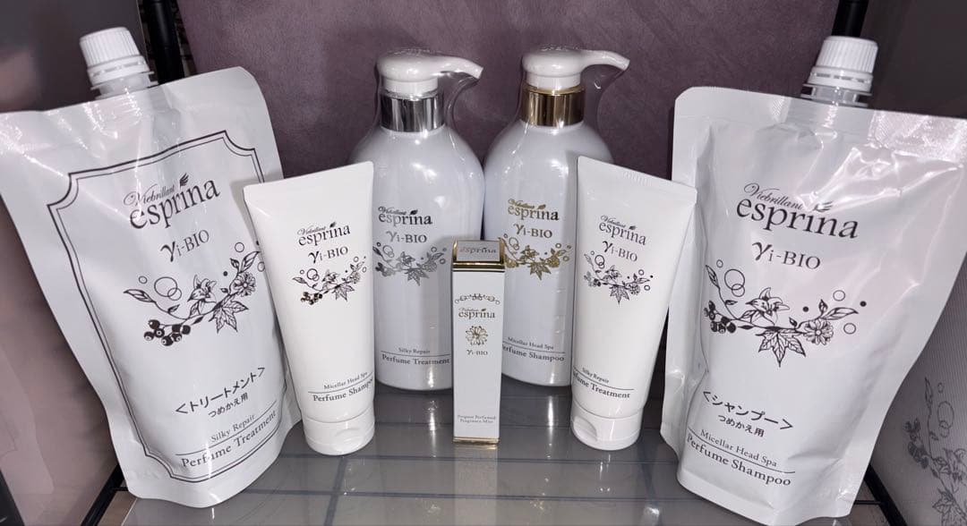 esprina Y-BIO シャンプー トリートメント７点セット
